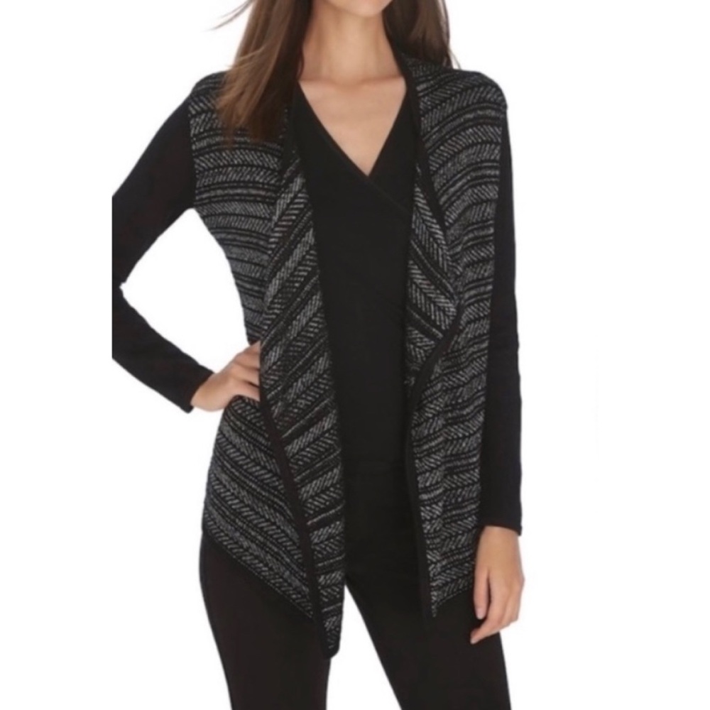 ❗️FINAL❗️ 🆕 WHBM Lurex Draped Cardigan 🔴🔴